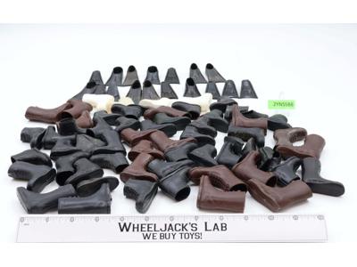 Lot of 72 Boots Shoes and Fins G.I. Joe Hasbro 1960's Vintage 12" Accessory