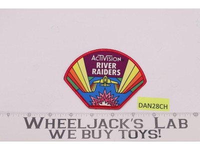 Activision River Raiders 80's Atari Video Games Embroidered Patch, Unused