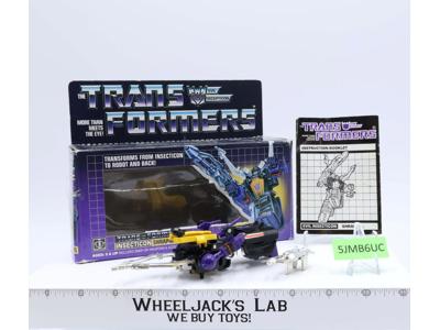 Shrapnel 100% Complete W Box 1985 Vintage Hasbro G1 Transformers Action Figure