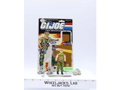 Rock & Roll V2 100% Complete W/Cardback 1989 GI Joe ARAH Vintage Action Figure