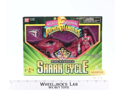 Pink Ranger Shark Cycle Mighty Morphin Power Rangers 1995 Bandai NEW SEALED