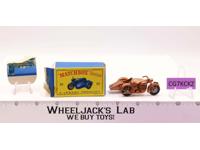 Harley-Davidson Motorcycle 66 Lesney Matchbox Series 1960's Made In England