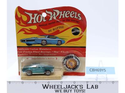 Aqua Mercedes Benz 280SL Hot Wheels Redline 1969 Mattel NEW SEALED