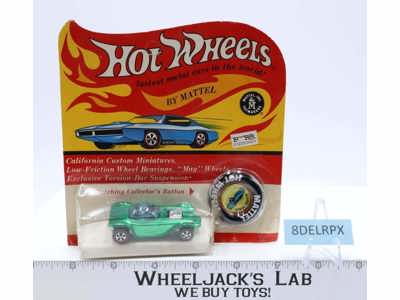 Green Beatnik Bandit Hot Wheels Redline 1969 Mattel NEW MOSC SEALED