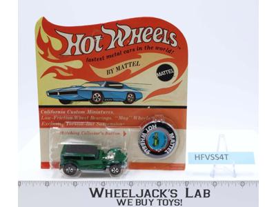 Green The Demon Hot Wheels Redline 1969 Mattel NEW MOSC SEALED