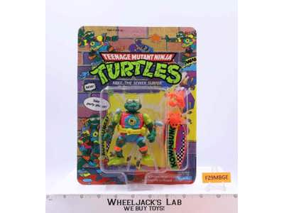 Mike the Sewer Surfer Teenage Mutant Ninja Turtles TMNT 1990 Playmates NEW MOSC
