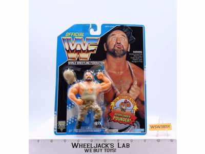 Butch of the Bushwhackers WWF Wrestling Action Figure 1993 Hasbro MOSC SEALED