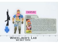 Zandar V1 100% Complete G.I. Joe 1986 Hasbro Vintage Action Figure