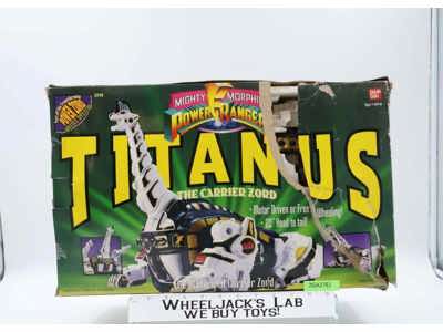 Titanus Carrier Zord Complete Mighty Morphin Power Rangers 1993 Bandai Figure