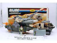 Thunderclap + Long Range 100% Complete W/Box GI Joe 1989 Hasbro Figure Vehicle