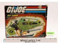 Sky Hawk 100% Complete W/Box GI Joe 1984 Hasbro Vintage Action Figure Vehicle