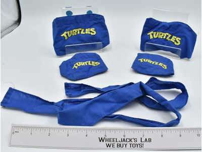 Leonardo Knee Elbow Belt Set 1988 TMNT Teenage Mutant Ninja Turtles Cosplay