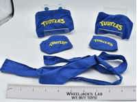 Leonardo Knee Elbow Belt Set 1988 TMNT Teenage Mutant Ninja Turtles Cosplay