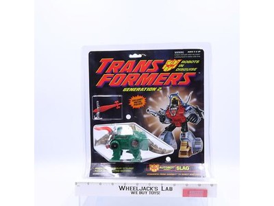 Slag Green Dinobot Autobot G2 Transformers 1992 Hasbro Figure NEW MISB SEALED