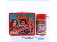 The Dukes of Hazzard Metal Lunch Box 1980 Aladdin Vintage w/ THERMOS