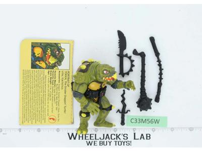 Tokka 100% Complete Teenage Mutant Ninja Turtle TMNT 1991 Playmates Figure