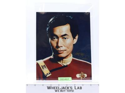 Sulu Star Trek George Takei AUTOGRAPHED 8x10 Picture