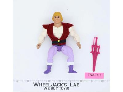 Prince Adam 100% Complete He-Man Masters of the Universe MOTU 1984 Mattel Figure