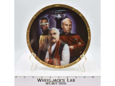 Relics Plate Star Trek: The Next Generation Episodes 1994 Hamilton Gifts NEW MIB