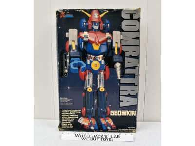 Combattra W Box Godaikin 1982 Bandai Popy Chogokin Vintage Action Figure
