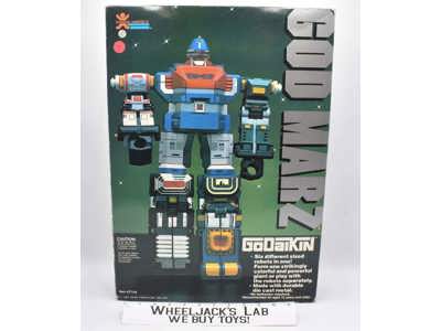 God Marz MINTY W NICE Box 100% Complete Godaikin 1982 Bandai Popy Chogokin