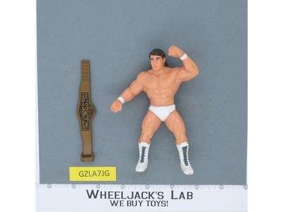 Tom Zenk W/CHAMPIONSHIP BELT 1990 Galoob 5" Wrestling Vintage Action Figure