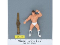Tom Zenk W/CHAMPIONSHIP BELT 1990 Galoob 5" Wrestling Vintage Action Figure
