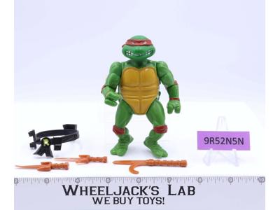 Raphael SOFT HEAD Teenage Mutant Ninja Turtles TMNT Playmates 1988 Vintage