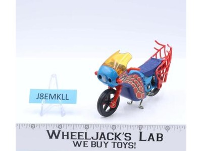 Spiderbike Marvel Comics Spiderman 1984 Corgi Vintage Toy Car Motorcycle