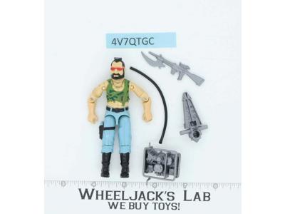 Ripper V1 100% Complete G.I. Joe 1985 Hasbro Vintage Action Figure