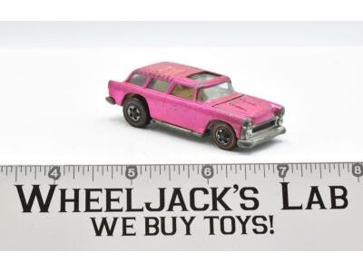 Classic Nomad Hot Pink 1969 Hot Wheels Mattel Vintage Redline RL