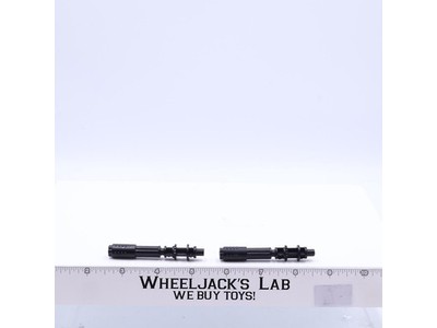 Dreadnok Thunder Machine Gun x2 1986 GI Joe Hasbro Vintage Figure Vehicle