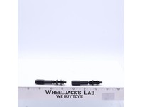 Dreadnok Thunder Machine Gun x2 1986 GI Joe Hasbro Vintage Figure Vehicle