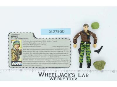 Hawk V2 100% Complete G.I. Joe 1986 Hasbro Vintage Action Figure
