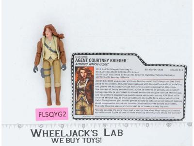 Agent Courtney Krieger V1 2006 G.I. Joe Hasbro Action Figure