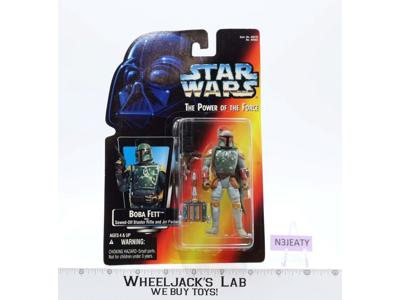Boba Fett Star Wars Power of the Force 1995 Kenner Action Figure NEW MOSC SEALED