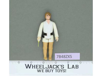 Luke Skywalker Farmboy BROWN HAIR 100% Complete Star Wars 1977 Kenner