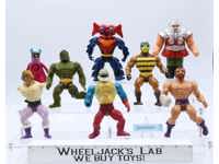 Lot of 8 He-Man Masters Of The Universe MOTU Vintage 1980's Mattel Figures