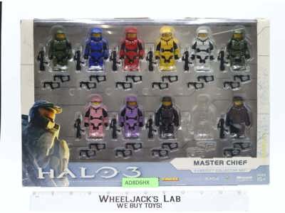 Master Chief Kubrick Collector Set Halo 3 2008 Medicom Toys NEW MISB SEALED