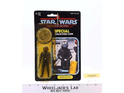 Imperial Gunner W/Coin 92 Back Star Wars POTF 1984 Kenner Figure NEW MOSC SEALED