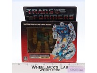 Twin Twist 100% Complete W/BOX & INSERT G1 Transformers 1985 UNUSED STICKERS MIB