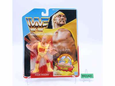 Hulk Hogan WWF Wrestling 1990 Hasbro Vintage Action Figure NEW MOSC SEALED