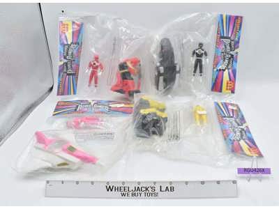 Mighty Morphin' Lot X4 Power Rangers The Movie McDonald's 1995 NEW UNOPENED