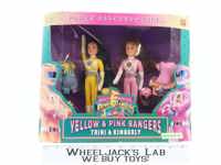 Yellow & Pink Rangers Mighty Morphin Power Rangers 1994 Bandai NEW MISB SEALED