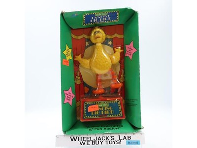 Dancing Big Bird FM Radio Sesame Street 1989 Justin Products Inc NEW SEALED