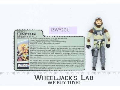 Slip-Stream V1 100% Complete G.I. Joe 1986 Hasbro Vintage Action Figure