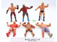 Lot of 6 1980's WWF LJN Titan Sports 8" Vintage Wrestling Action Figures