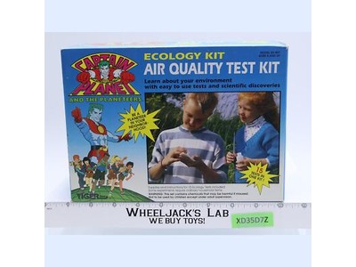 Air Quality Test Kit Captain Planet 1991 Tiger Toys NEW SEALED