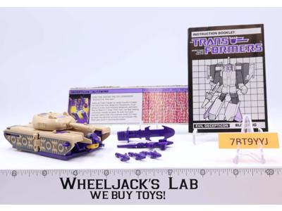 Blitzwing 100% Complete Vintage 1985 G1 Transformers Hasbro Action Figure