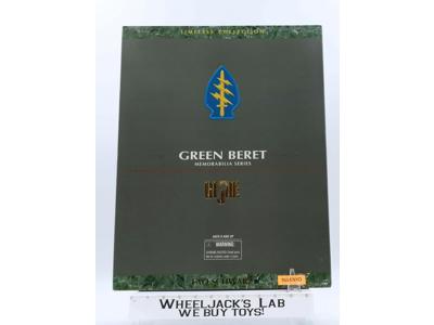 Green Beret Memorabilia Series MISB GI Joe Timeless Collection FAO Schwarz 1998